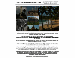 srilankatravelguide.com screenshot