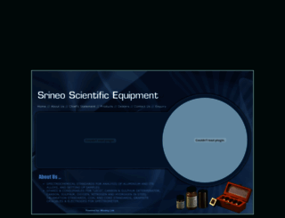 srineoscientific.com screenshot