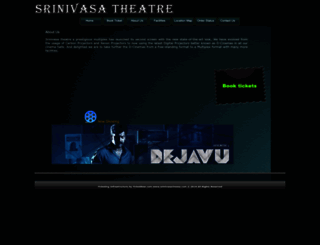 srinivasacinema.com screenshot