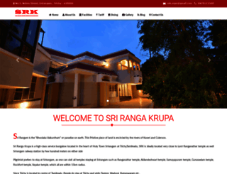 srirangakrupa.com screenshot