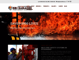 srisaradhifire.com screenshot