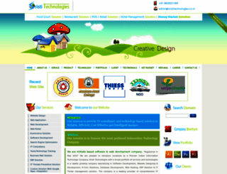 sristitechnologies.co.in screenshot