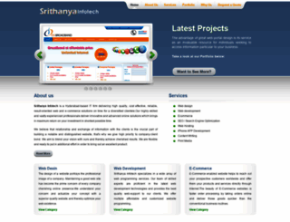 srithanyainfotech.com screenshot