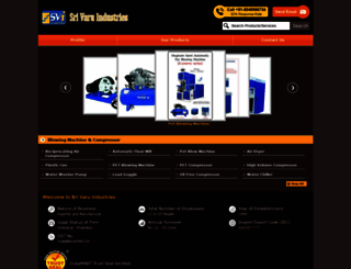 srivaruindustries.com screenshot
