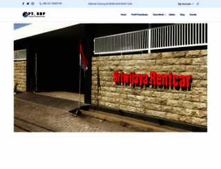 sriwijayarentcar.com screenshot