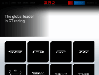 sro-motorsports.com screenshot