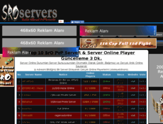 sroservers.com screenshot