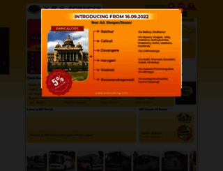 srsbooking.com screenshot