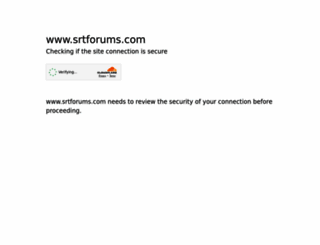 srtforums.com screenshot