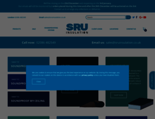 sruinsulation.co.uk screenshot