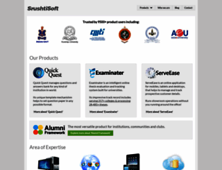 srushti-soft.com screenshot