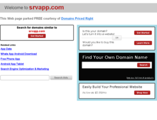srvapp.com screenshot