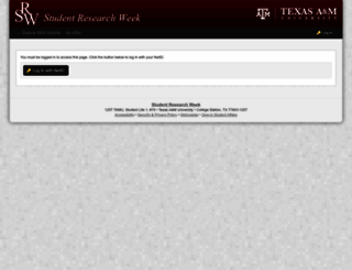 srwonline.tamu.edu screenshot
