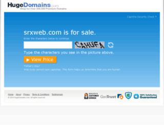 srxweb.com screenshot