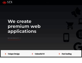 srxwebdesign.com screenshot
