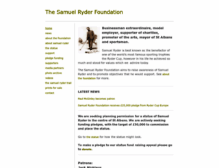 sryder.com screenshot