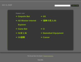 ss-o.net screenshot