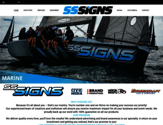ss-signs.com.au screenshot