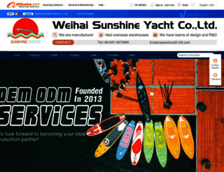 ssboats.en.alibaba.com screenshot