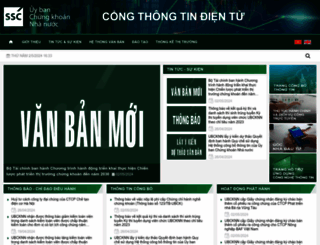 ssc.gov.vn screenshot