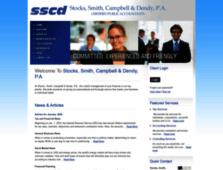 sscdcpa.com screenshot