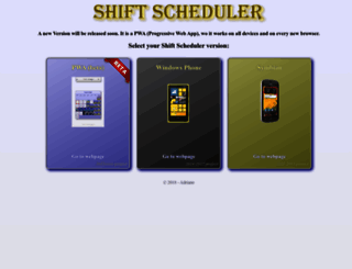 sscheduler.com screenshot