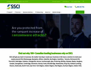 sscinc.ca screenshot