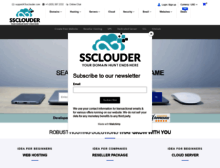 ssclouder.com screenshot