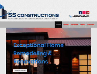 ssconstructions.co.in screenshot