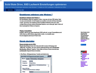 ssd-laufwerk.blogspot.com screenshot