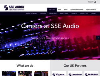 sseaudio.com screenshot