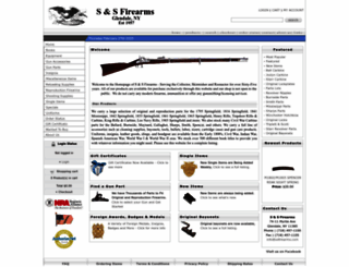 ssfirearms.com screenshot