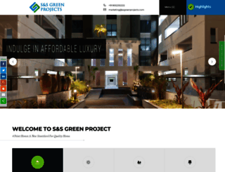 ssgreenprojects.com screenshot