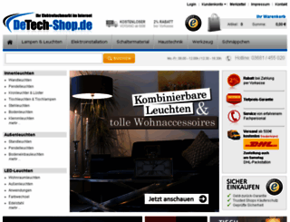 ssl.detech-shop.de screenshot