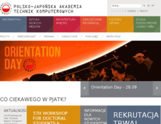 ssl.pjwstk.edu.pl screenshot