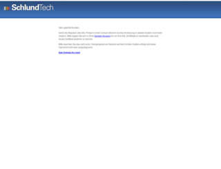 ssl.schlundtech.com screenshot