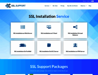 ssl.support screenshot