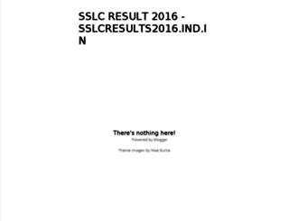 sslcresults2016.ind.in screenshot