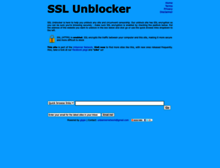 sslunblocker.com screenshot