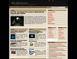 sslvpnservice.com screenshot