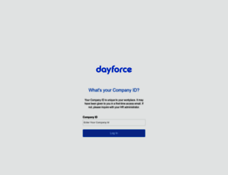 sso.dayforcehcm.com screenshot