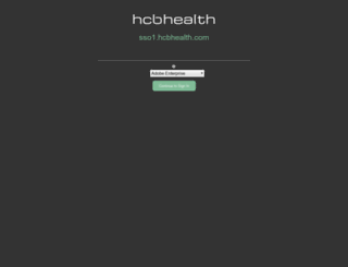 sso1.hcbhealth.com screenshot