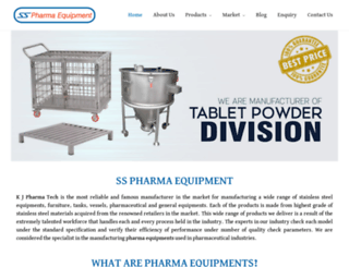 sspharmaequipment.com screenshot