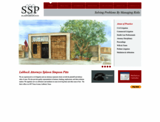 ssplubbocklaw.com screenshot