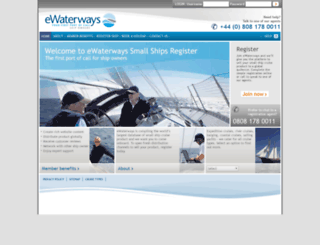 ssr.ewaterways.com screenshot
