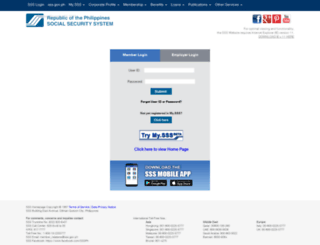 sss.gov.ph screenshot