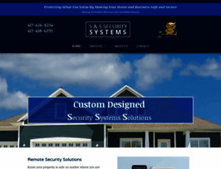 sssecuritysystems.com screenshot