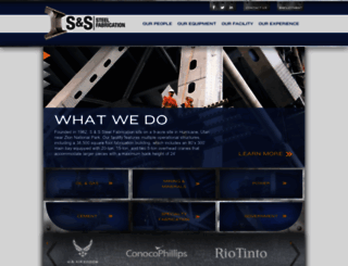 sssteelfab.com screenshot