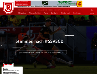 ssv-jahn.de screenshot