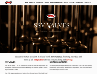 ssvalves.net screenshot